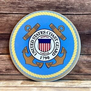 United States Coast Guard Metal Sign-12”- NEW